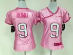 Jerseys Factory Cheap Nike Cowboys #9 Tony Romo New Pink Women's
