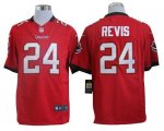Jerseys Factory Cheap Nike Buccaneers #24 Darrelle Revis Red Tea