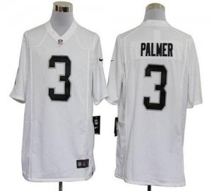 Jerseys Factory Cheap Nike Raiders #3 Carson Palmer White Men's