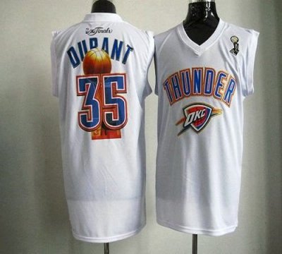 Jerseys Factory Cheap 2012 NBA Finals Thunder #35 Kevin Durant W