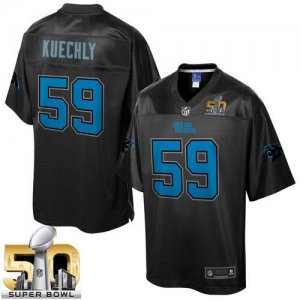 Jerseys Factory Cheap Nike Panthers #59 Luke Kuechly Black Super