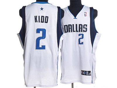 Jerseys Factory Cheap Mavericks #2 Jason Kidd Stitched NBA White
