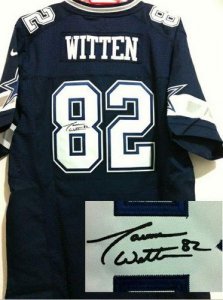Jerseys Factory Cheap Nike Cowboys #82 Jason Witten Navy Blue Te