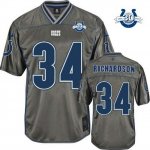 Jerseys Factory Cheap Nike Colts #34 Trent Richardson Grey With