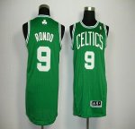 Jerseys Factory Cheap Revolution 30 Celtics #9 Rajon Rondo Green