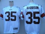 Jerseys Factory Cheap Browns #35 Jerome Harrison White Stitched