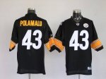 Jerseys Factory Cheap Steelers #43 Troy Polamalu Black Stitched