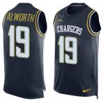 Jerseys Factory Cheap Nike Chargers #19 Lance Alworth Navy Blue