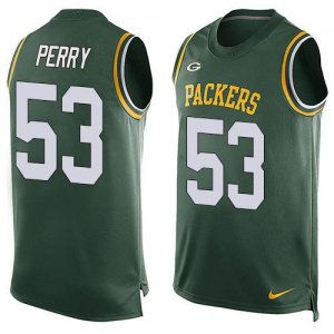 Jerseys Factory Cheap Nike Packers #53 Nick Perry Green Team Col