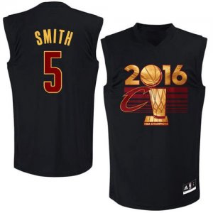 Jerseys Factory Cheap Cavaliers #5 J.R. Smith Black 2016 NBA Fin