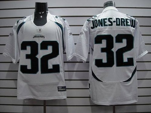 Jerseys Factory Cheap Jaguars Maurice Jones-Drew #32 White Stitc