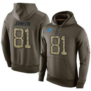 Jerseys Factory Cheap NFL Men's Nike Detroit Lions #81 Calvin Jo