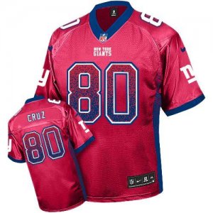 Jerseys Factory Cheap Nike Giants #80 Victor Cruz Red Alternate