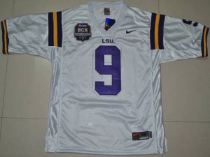 Jerseys Factory Cheap LSU Tigers #9 Jordan Jefferson 2012 BCS Ch