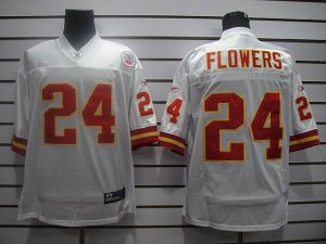 Jerseys Factory Cheap Chiefs #24 Brandon Flowers White Stitched