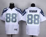Jerseys Factory Cheap Nike Seahawks #88 Jimmy Graham White Men's