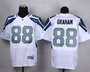 Jerseys Factory Cheap Nike Seahawks #88 Jimmy Graham White Men's