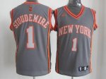Jerseys Factory Cheap Knicks #1 Amare Stoudemire Grey Graystone