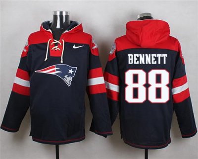 Jerseys Factory Cheap Nike Patriots #88 Martellus Bennett Navy B