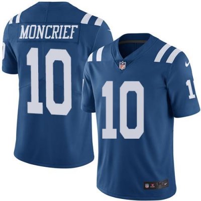 Jerseys Factory Cheap Nike Colts #10 Donte Moncrief Royal Blue M