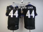Jerseys Factory Cheap Nike Ravens #44 Vonta Leach Black Alternat
