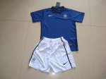 Jerseys Factory Cheap France Blank 2011/2012 Blue Home Kid Socce