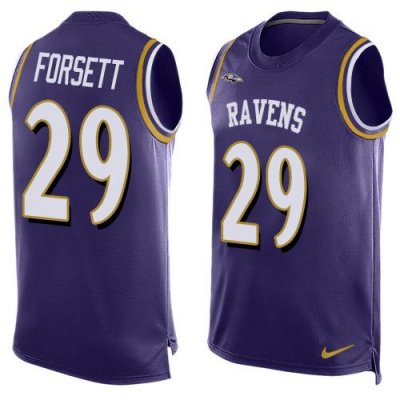 Jerseys Factory Cheap Nike Ravens #29 Justin Forsett Purple Team