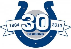 Jerseys Factory Cheap Stitched Indianapolis Colts 30th Anniversa