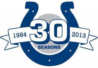 Jerseys Factory Cheap Stitched Indianapolis Colts 30th Anniversa