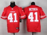 Jerseys Factory Cheap Nike 49ers #41 Antoine Bethea Red Team Col
