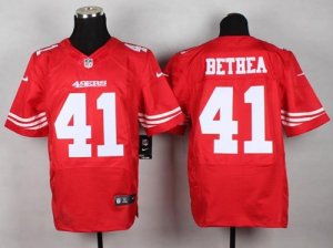Jerseys Factory Cheap Nike 49ers #41 Antoine Bethea Red Team Col