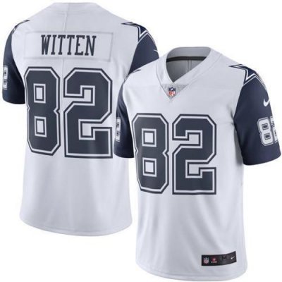 Jerseys Factory Cheap Nike Cowboys #82 Jason Witten White Men's