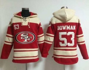 Jerseys Factory Cheap Nike 49ers #53 NaVorro Bowman Red Sawyer H