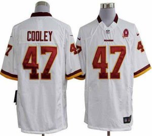 Jerseys Factory Cheap Nike Redskins #47 Chris Cooley White With