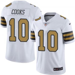 Jerseys Factory Cheap Nike Saints #10 Brandin Cooks White Men's