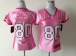 Jerseys Factory Cheap Nike Giants #80 Victor Cruz New Pink Women