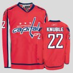 Jerseys Factory Cheap Capitals Mike Knuble #22 Embroidered Red N