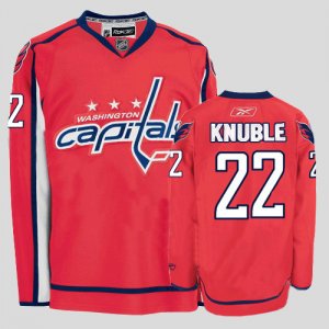 Jerseys Factory Cheap Capitals Mike Knuble #22 Embroidered Red N
