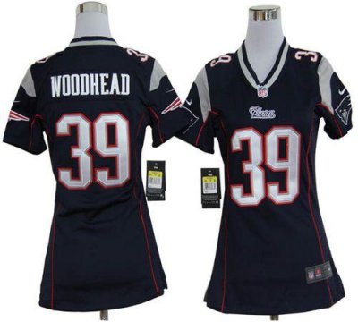 Jerseys Factory Cheap Nike Patriots #39 Danny Woodhead Navy Blue