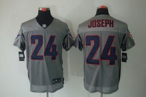 Jerseys Factory Cheap Nike Texans #24 Johnathan Joseph Grey Shad