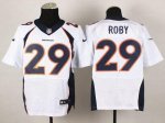Jerseys Factory Cheap Nike Broncos #29 Bradley Roby White Men's