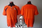 Jerseys Factory Cheap Nike Broncos Blank Orange Team Color Super
