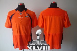 Jerseys Factory Cheap Nike Broncos Blank Orange Team Color Super