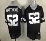 Jerseys Factory Cheap Nike Packers #52 Clay Matthews Black Shado