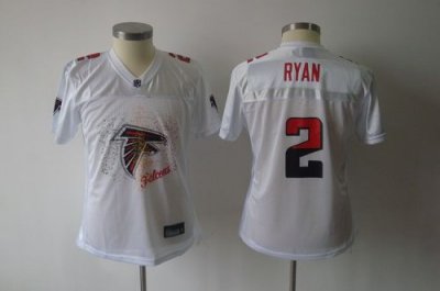 Jerseys Factory Cheap Falcons #2 Matt Ryan White 2011 Women's Fe