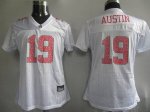 Jerseys Factory Cheap Cowboys #19 Miles Austin White Women's Swe