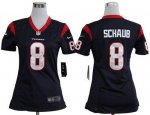 Jerseys Factory Cheap Nike Texans #8 Matt Schaub Navy Blue Team