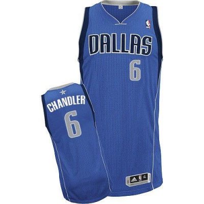Jerseys Factory Cheap Mavericks #6 Tyson Chandler Sky Blue Revol