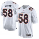 Jerseys Factory Cheap Nike Broncos #58 Von Miller White Men's St