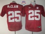 Jerseys Factory Cheap Crimson Tide #25 Rolando McClain Red 2013